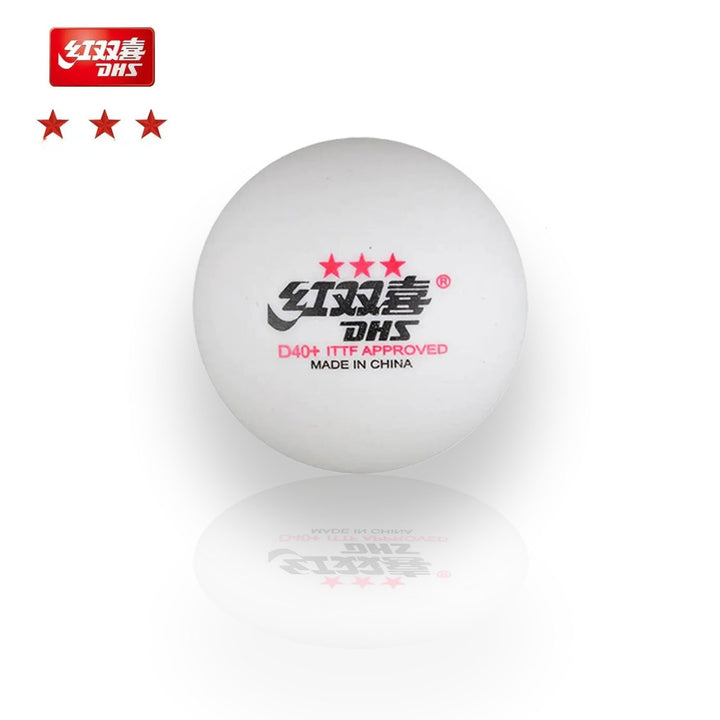 DHS 3 Star D40+ Table Tennis Balls