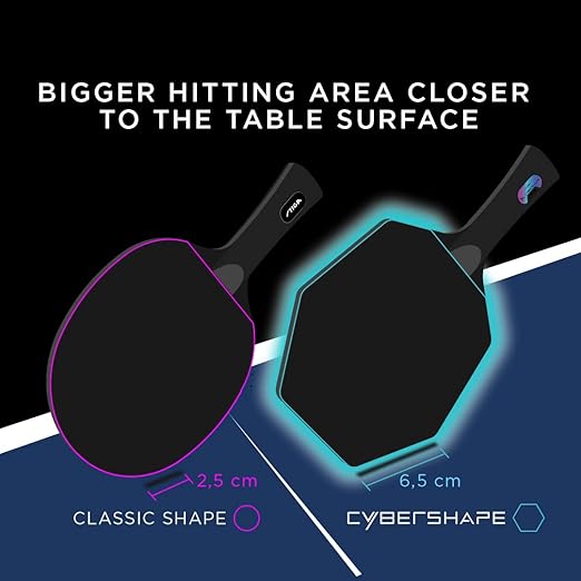 STIGA Cyber Shape Carbon Table Tennis Blade JW