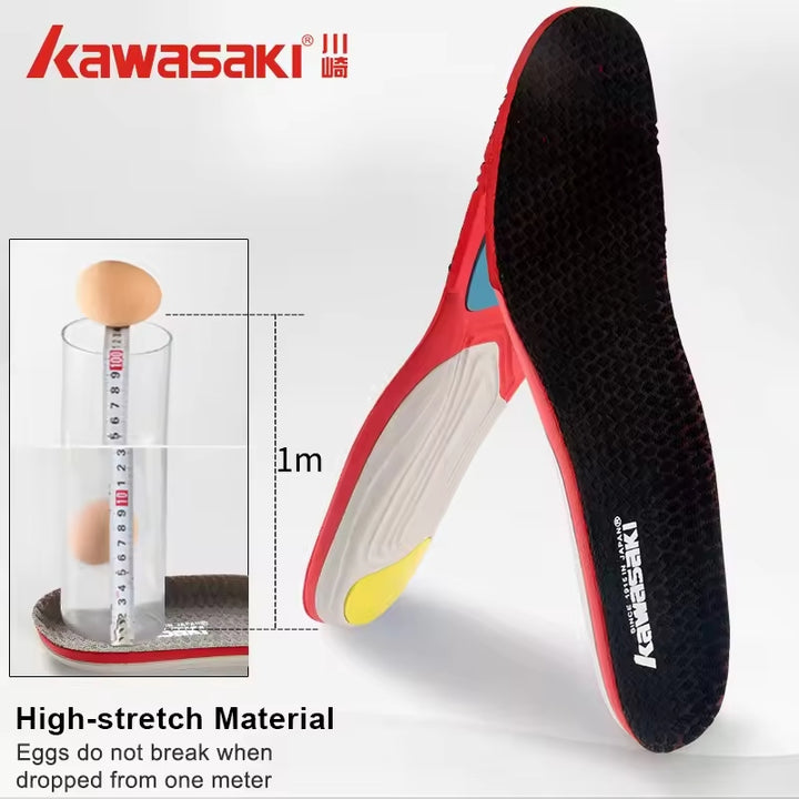 Kawasaki Breathable Insole For Men And Women Sweat-absorbing Breathable Sports Insoles CFT-28