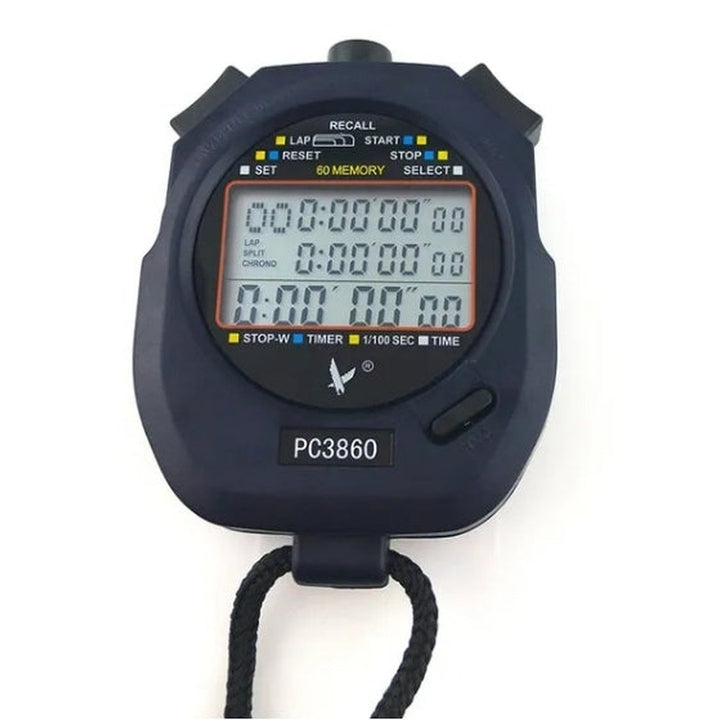 LEAP Electronic Stopwatch Digital LCD Sports Running Timer PC3860