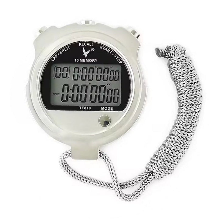 LEAP Stopwatch Stainless Steel Stop Watch Waterproof Stopwatch TF810