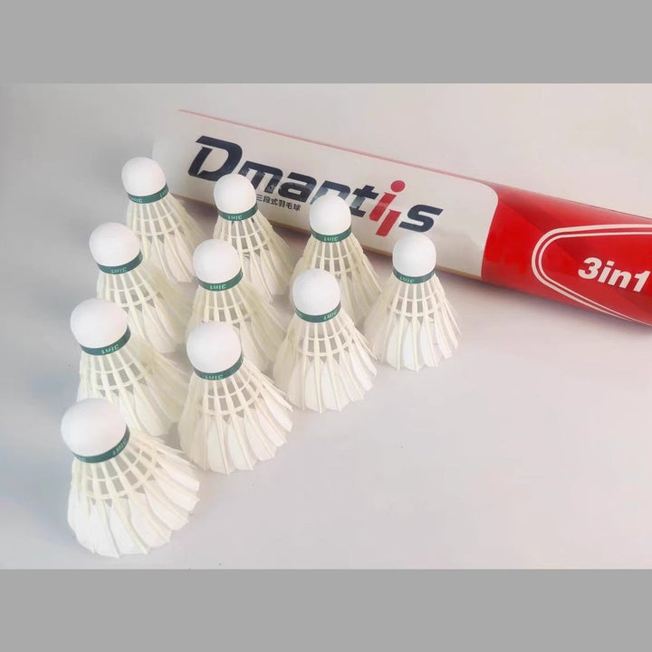 Dimas 3-Stage Badminton Ball is Durable and Stable for Club Use  D45