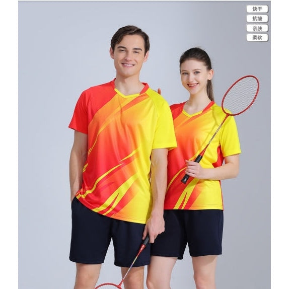 Customized Version Breathable Sports Suits inPremium Fiber Fabrics for Man and Woman