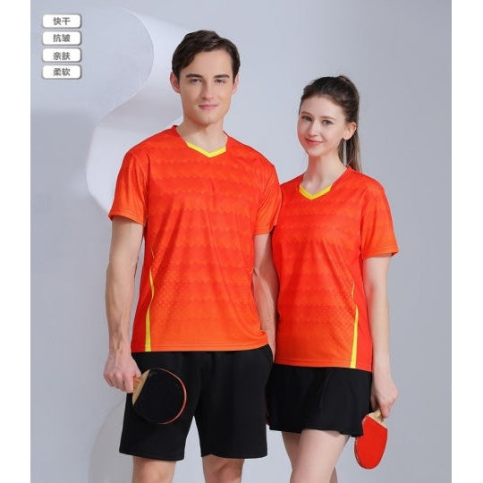 Customized Version Breathable Sports Suits inPremium Fiber Fabrics for Man and Woman