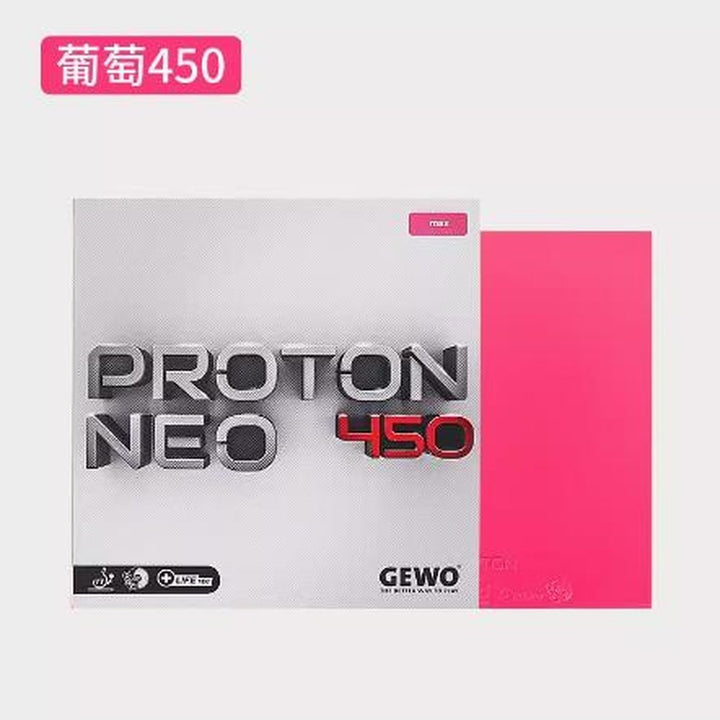 GEWO Pronton NEO Table Tennis Rubber 450/475