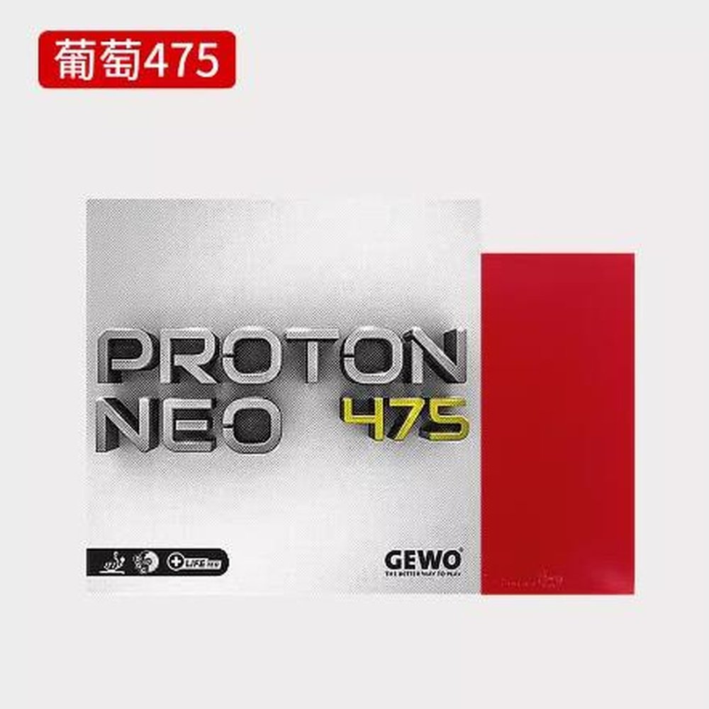 GEWO Pronton NEO Table Tennis Rubber 450/475