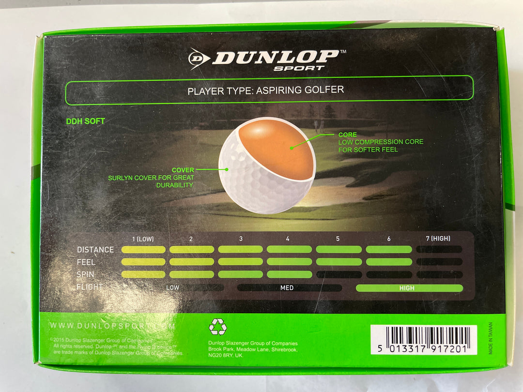 DUNLOP DDH Soft Golf Ball 12pcs