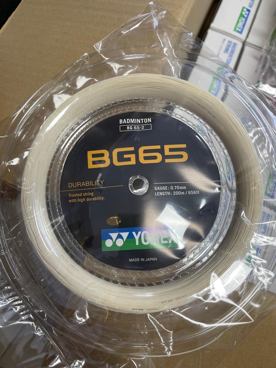 YONEX BG65 String (200m Coil) BG65-2