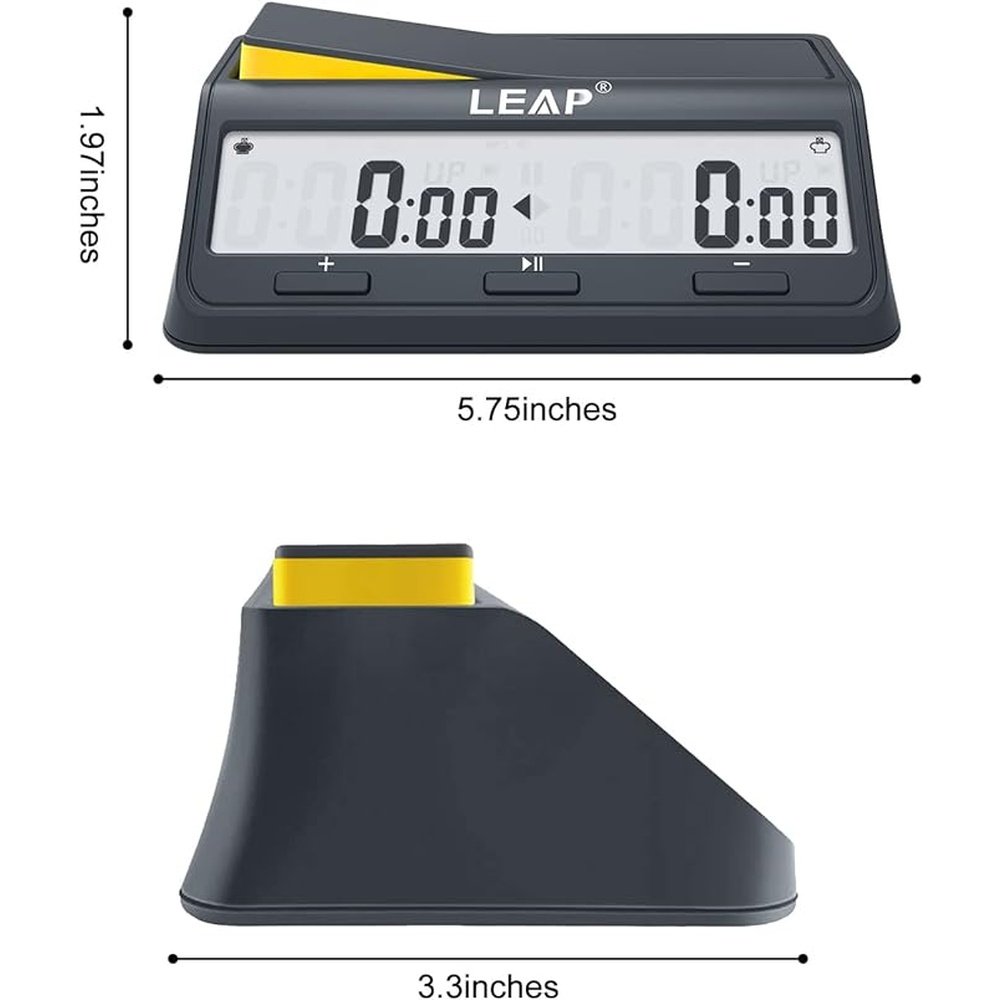 LEAP Chess Clock Digital Chess Timer Advanced Chess Clock PQ9917