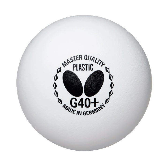 BUTTERFLY Table Tennis Balls Master High-Quality Plastic Balls for training,12pcs