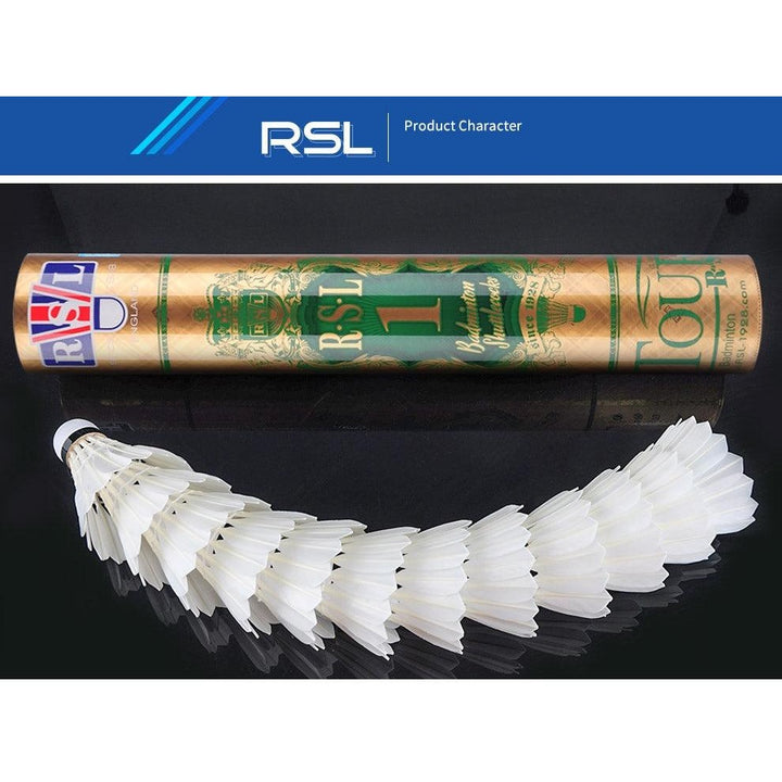 RSL No1 Badminton Shuttlecocks CiGu Duck Feather Top Class,Speed 77