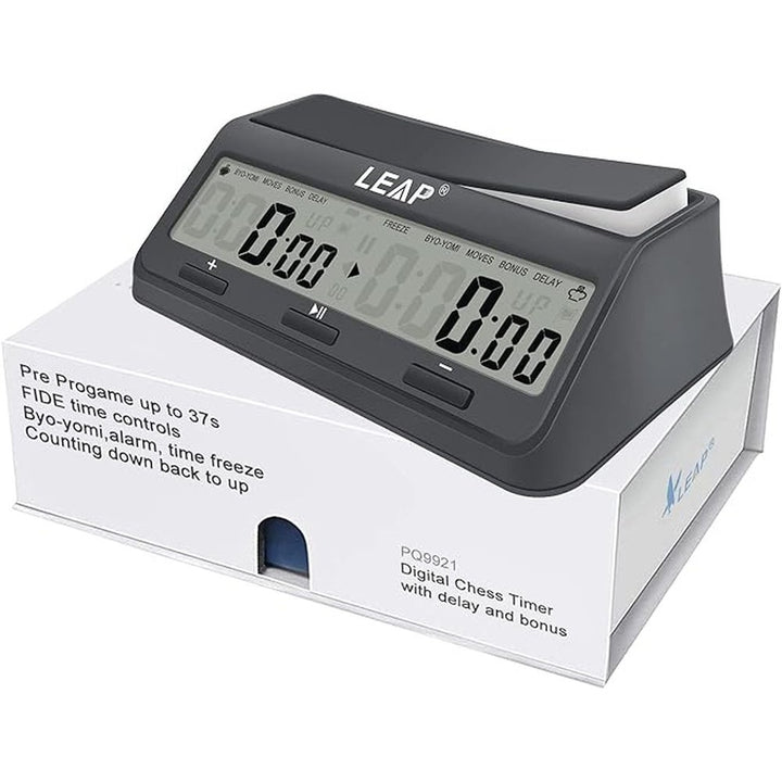 LEAP Chess Clock Digital Chess Timer Professional Chess Clock PQ9921