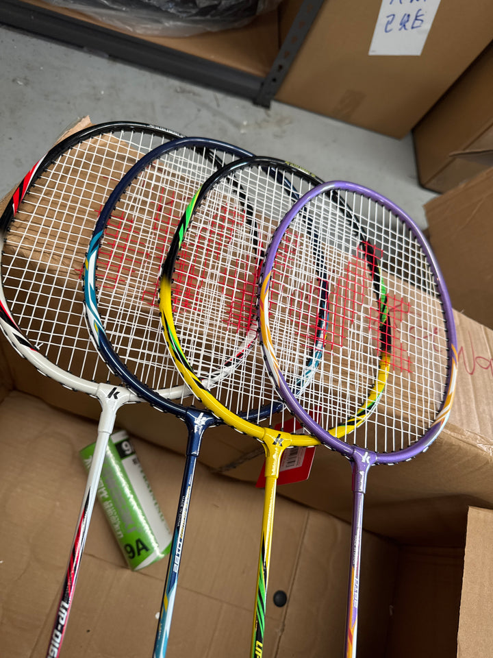 KAWASAKI UP-0160 UP-0182 Badminton Racket Strung Red Yellow Blud Purple