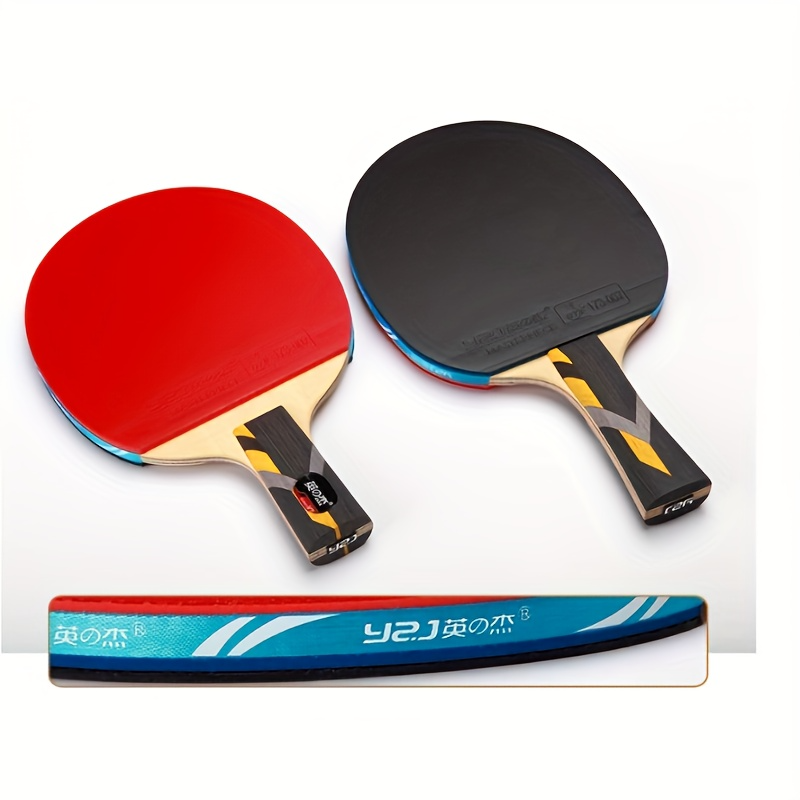 Yingzhijie Ping Pong Racket Professional Single Racket Four Star Racket Table Tennis Set Four Star To Nine Star Professional Grade Table Tennis Racket