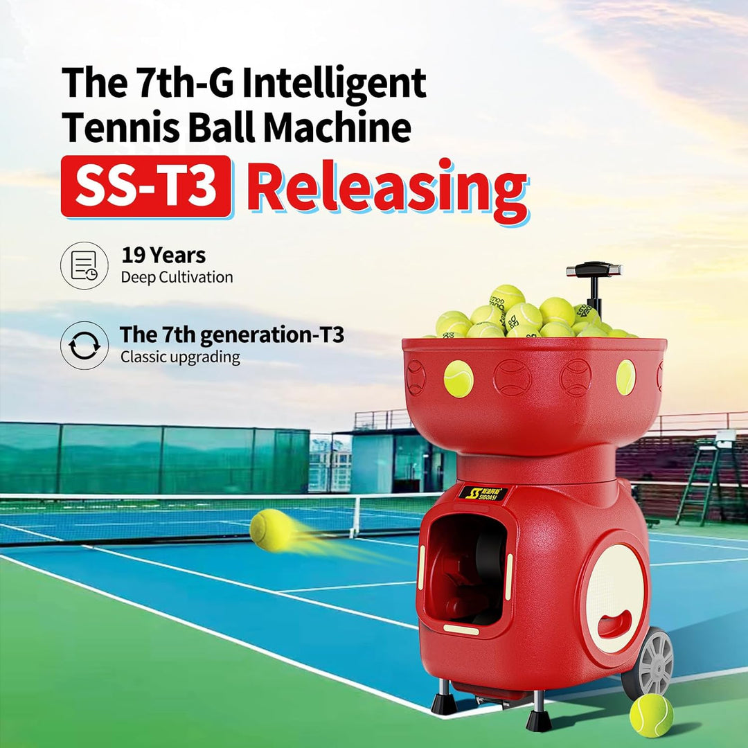 SIBOASI Automatic Tennis Ball Machine  T7