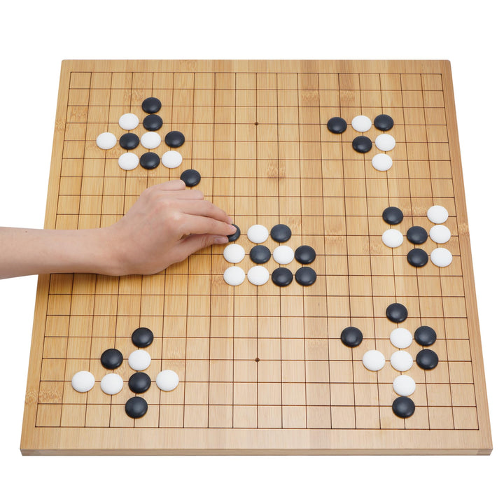 Chinese Weiqi Go Game Set WOOD Board