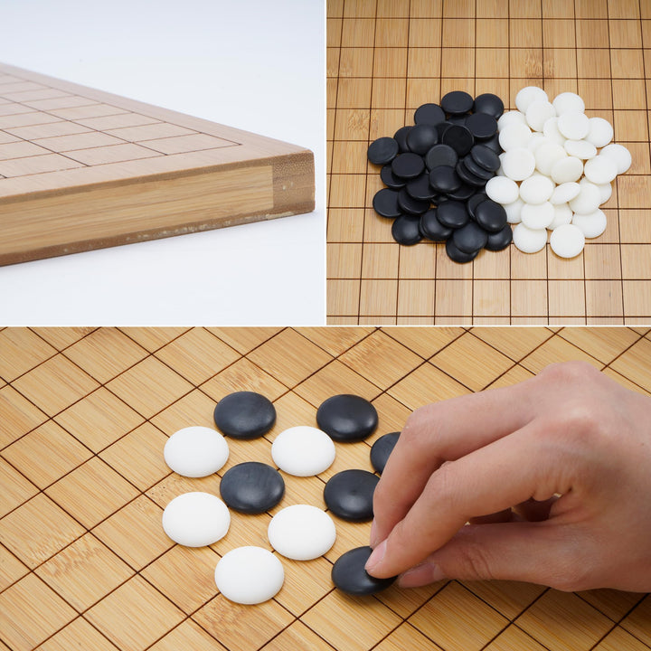 Chinese Weiqi Go Game Set WOOD Board