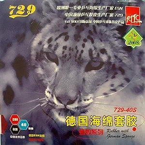 729 Friendship 729-3 729-40S Leopard Rubber / German Sponge Table Tennis Rubber