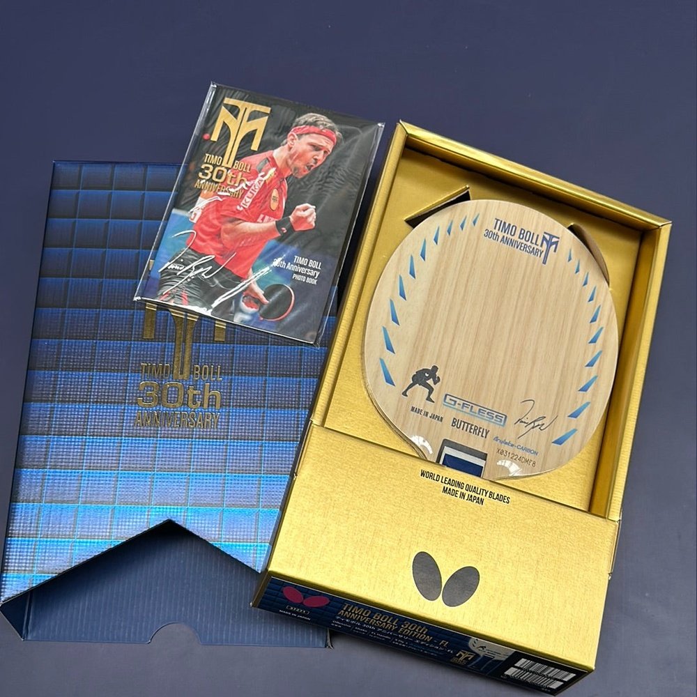 BUTTERFLY Timo Boll 30th Anniversary Table Tennis Blade