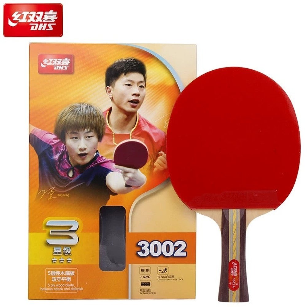 DHS 3 Star H3002,H3006,R3006,T3006 Table Tennis Bat Racket