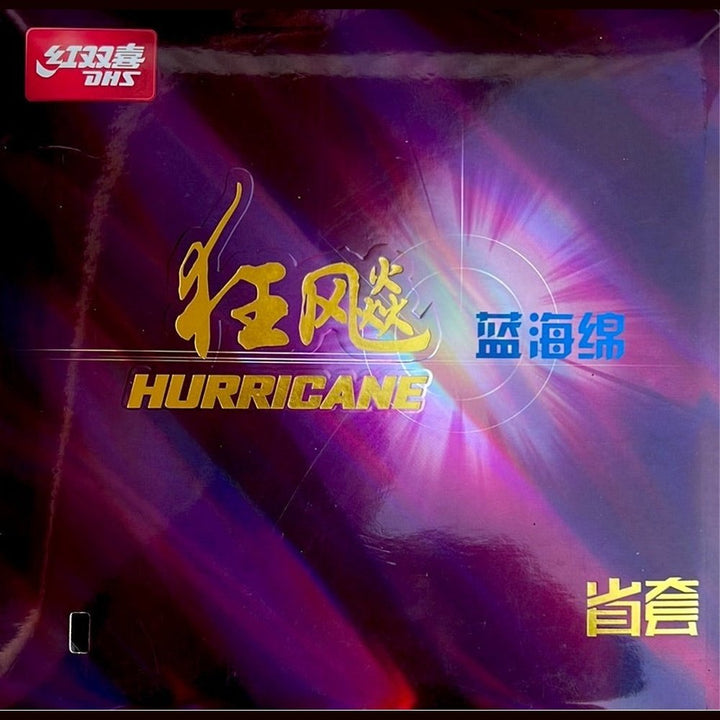 DHS Hurricane 3 Provincial team BLUE SPONGE TABLE TENNIS RUBBER