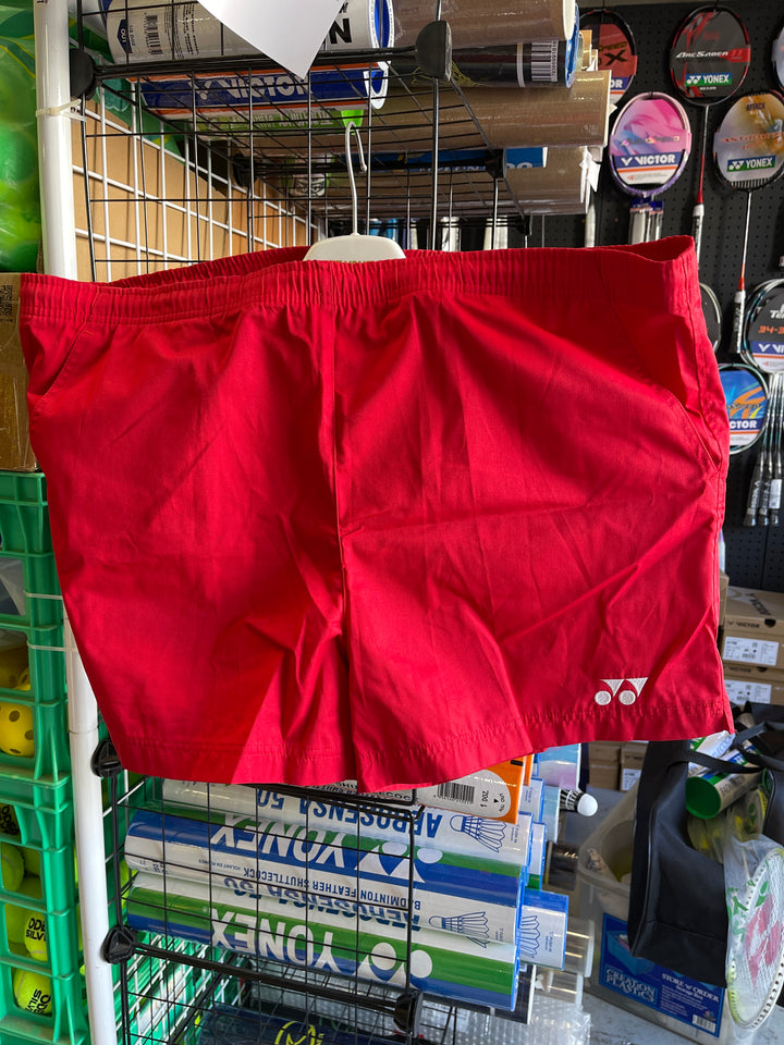 Yonex Sport Athletic Shorts Red 1540