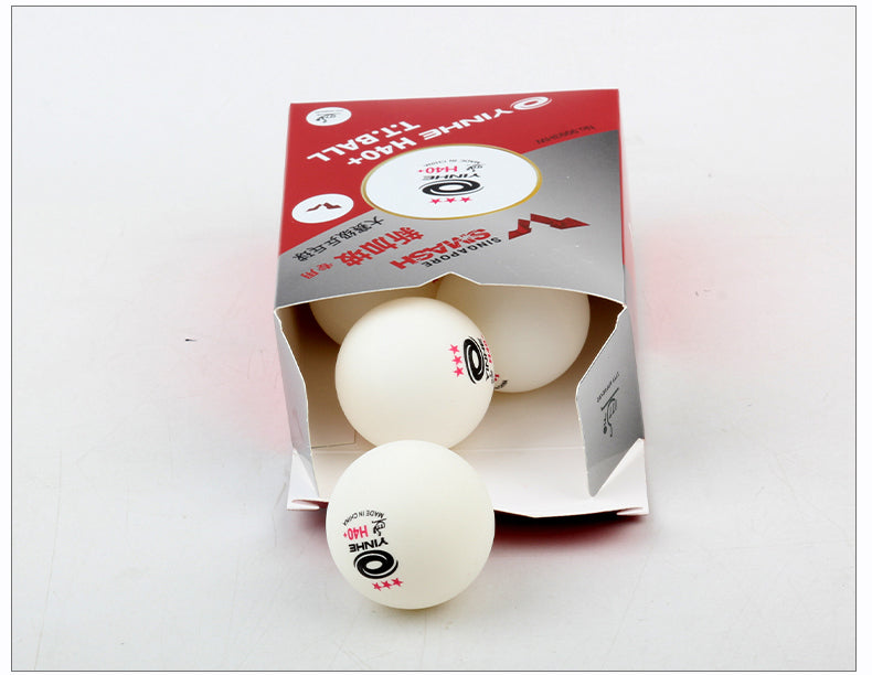 Yinhe H40+ Seamed Singapore Smash WTT 3 Star White 6PC Table Tennis Ball