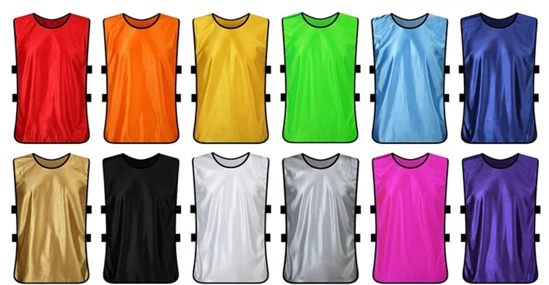 SPPHONEIX Team Training Sports Bibs Vests Soccer Basketball Football Rugby Netball Cricket Various team sports