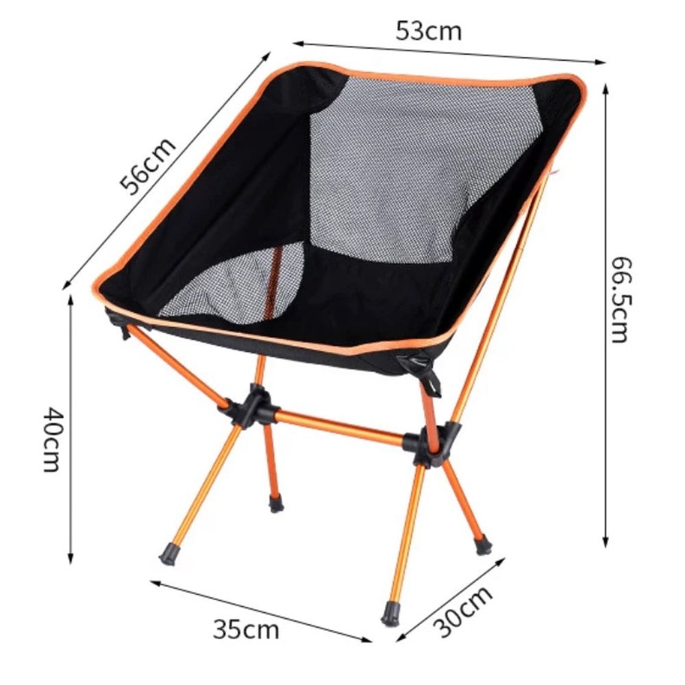 SPPHONEIX Lightweight Foldable Chair Portable Outdoor Camping Fishing Seat Ultra-Light