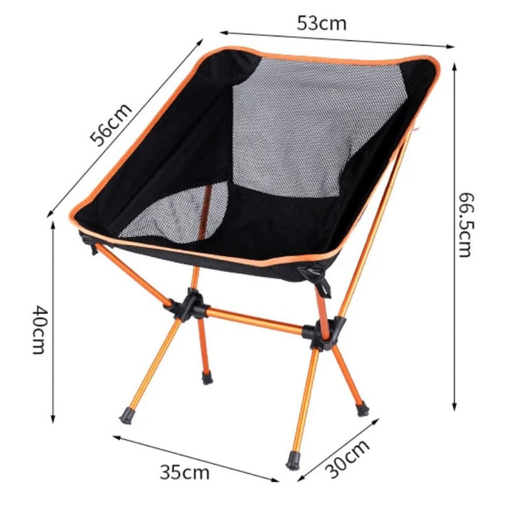 SPPHONEIX Lightweight Foldable Chair Portable Outdoor Camping Fishing Seat Ultra-Light