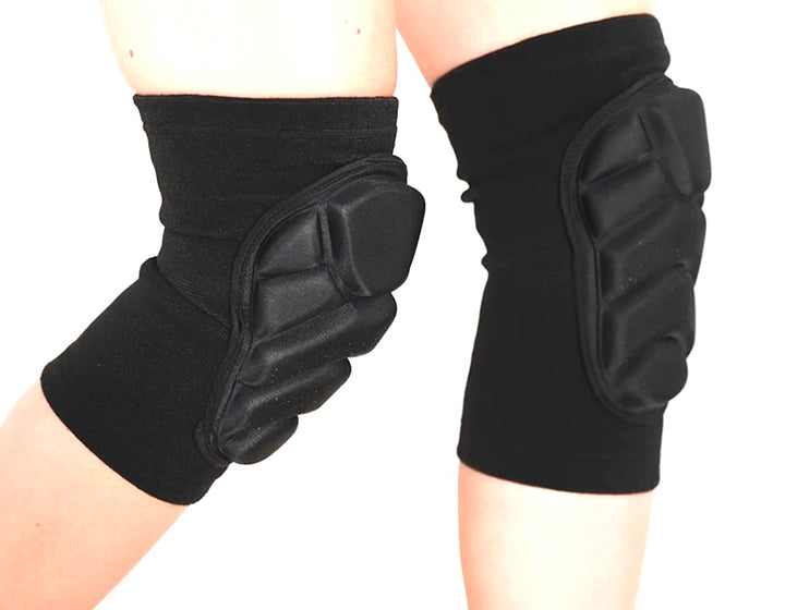 SPPHONEIX 2 Pcs Knee Padded  Ski Skate Snowboard Impact Knee Protector Gear