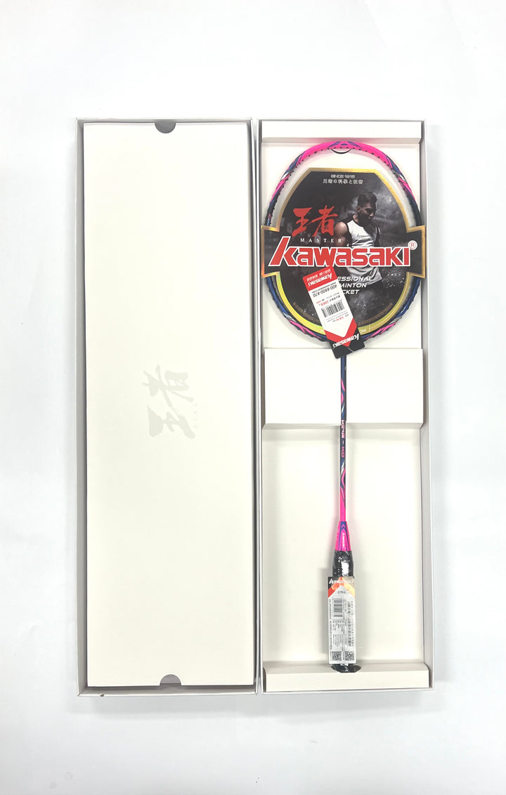 Kawasaki 4U KING  K8 Badminton Rackets 83g 30lbs with gift box