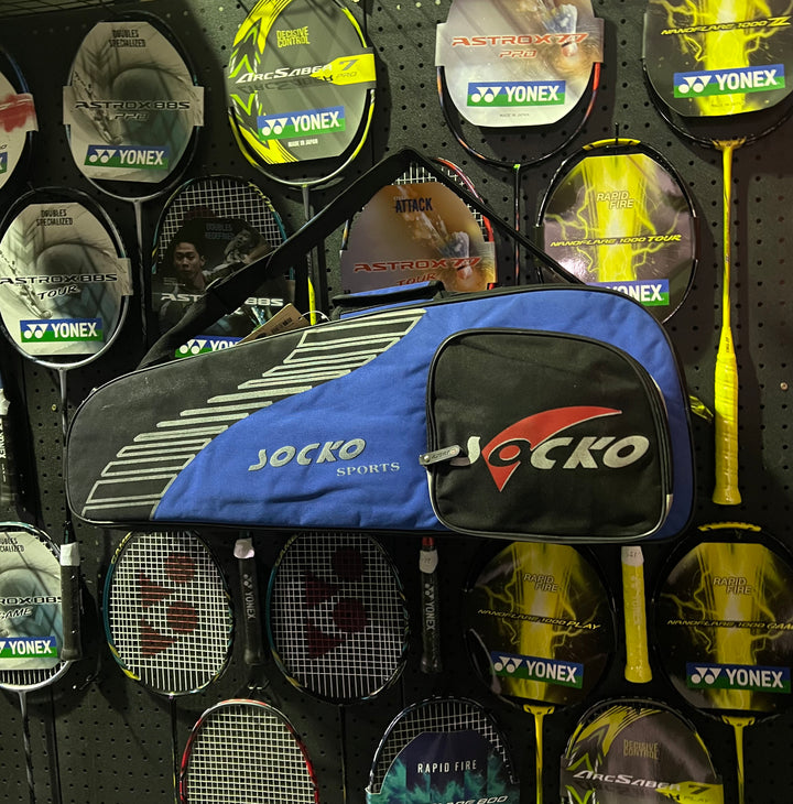 CLEARANCE SALE SOCKO Badminton Rackets Bag