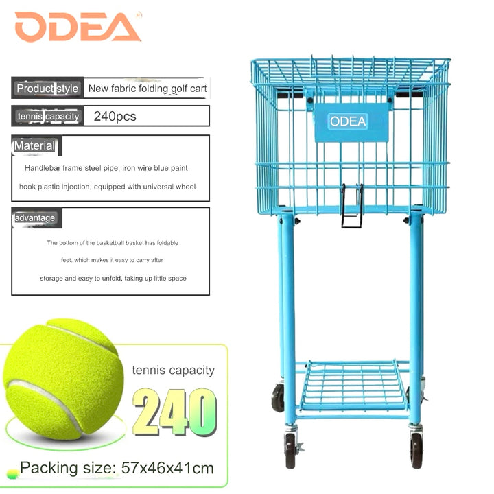 ODEA 240 Tennis Coaches Storage Trolley