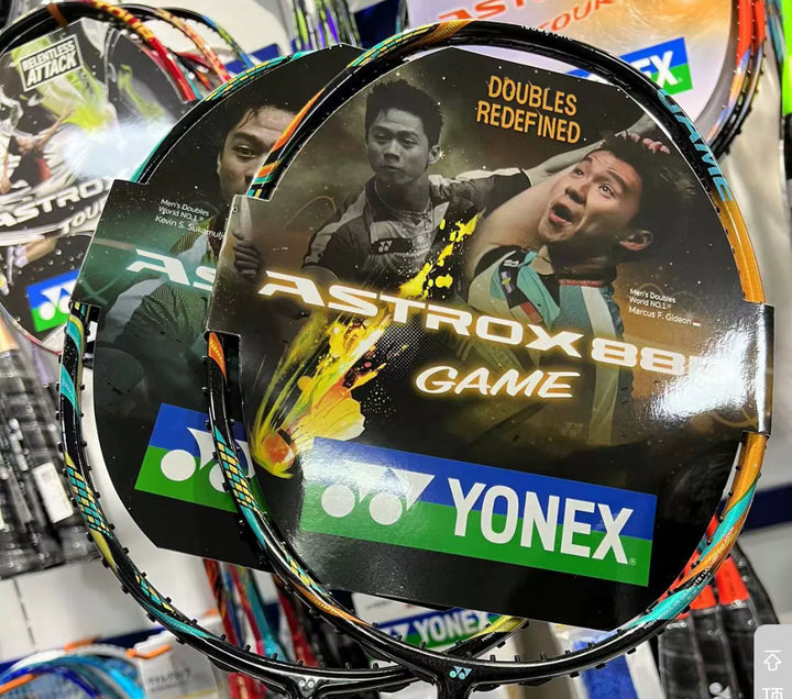 YONEX ASTROX 88D GAME Badminton Racket 3U 4U G5 6G Camel/Gold