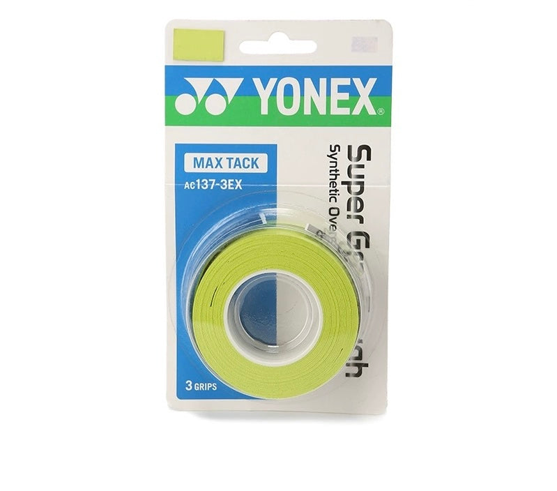 YONEX AC137-3EX SUPER GRAP TOUGH MAX TACK (3 wraps)