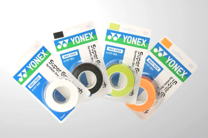 YONEX AC137-3EX SUPER GRAP TOUGH MAX TACK (3 wraps)