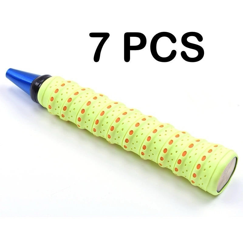 SPPHONEIX  Two Color Memory  EVA Keel Racket Grip Anti Slip Perforated Super Absorbent Tennis Overgrip Badminton Overgrip Pickleball Overgrip Various Sports Equipment Grip