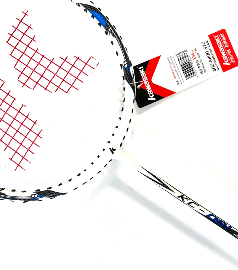 KWSAKI Carbon-AluminumIntegrated Badminton Racket KC-081(Red Blue) KC-085 KC-084