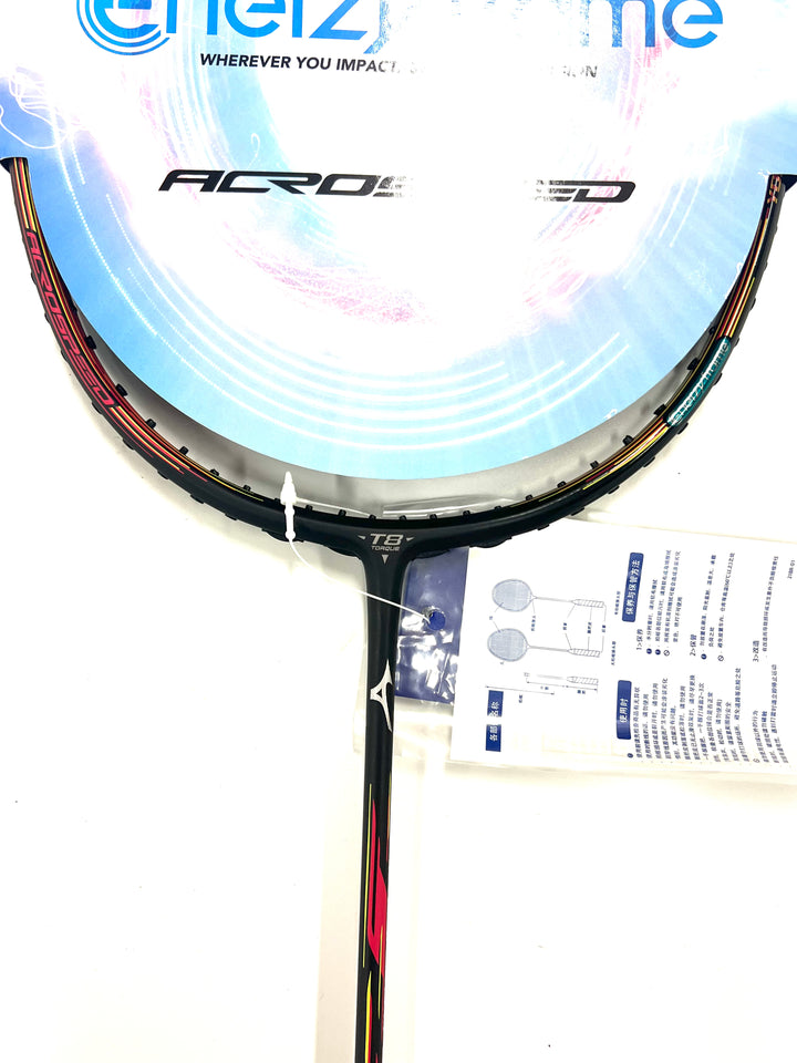 MIZUNO ACRO SPEED 1 FOCUS BADMINTON RACKET 4U6 (73JTB40109)