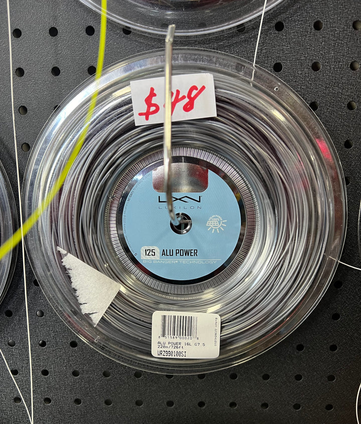 LUXILON Tennis String Reel Stringing Service 125 ALU POWER（Price includes strings)