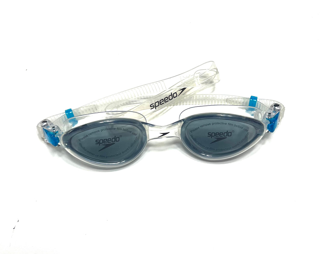 SPEEDO313011 Sports Swimming Goggles White(00) Deep Black(97)