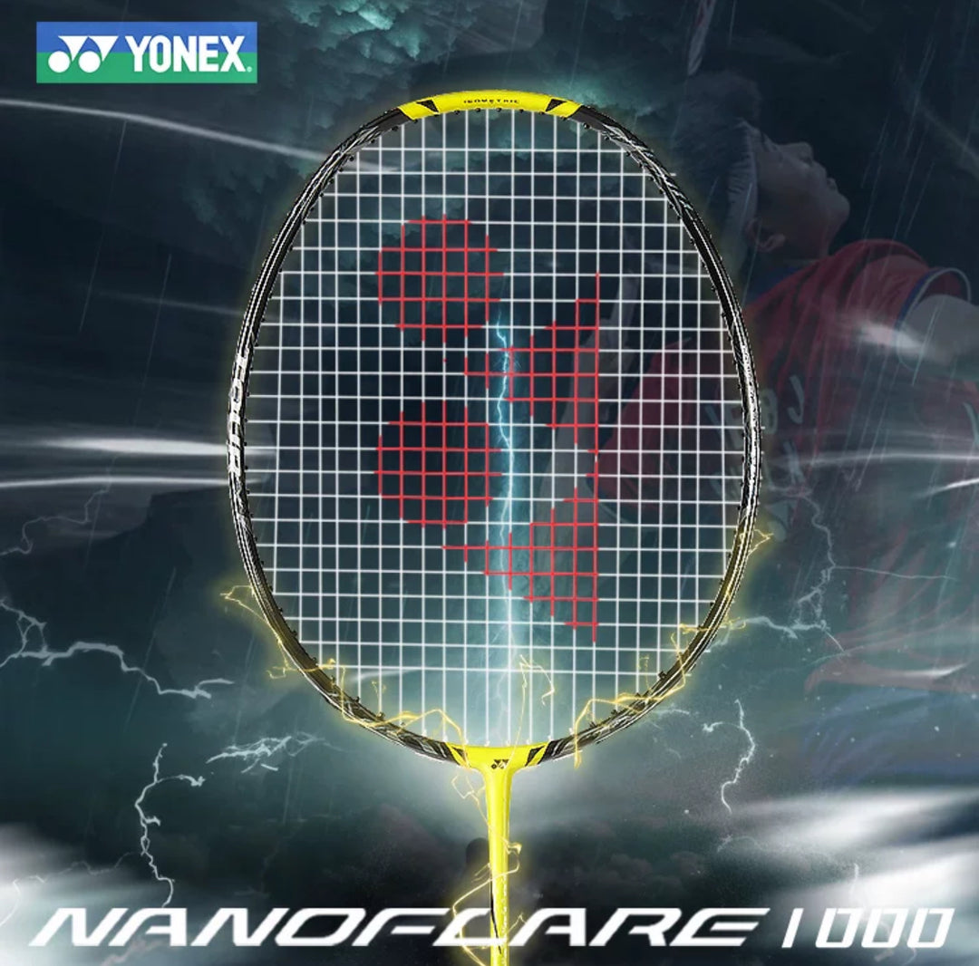 YONEX NANOFLARE 1000 TOUR Badminton Racket 4U G5 6G Lightning/Yellow