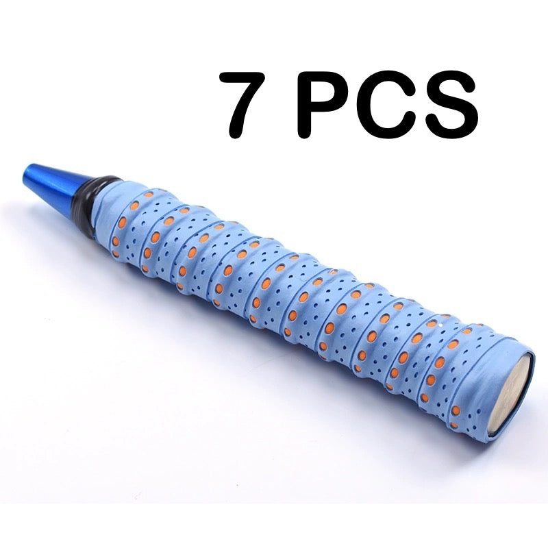 SPPHONEIX  Two Color Memory  EVA Keel Racket Grip Anti Slip Perforated Super Absorbent Tennis Overgrip Badminton Overgrip Pickleball Overgrip Various Sports Equipment Grip