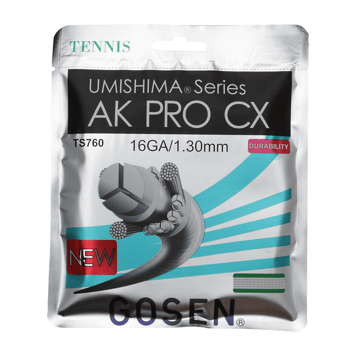 GOSEN AK Pro CX, Good Control and Tension Retention, Multifilament Tennis String