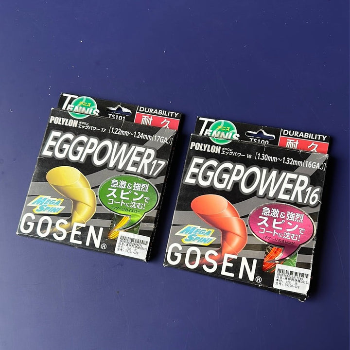 GOSEN EGG POWER Tennis String [1.22mm~1.32mm]