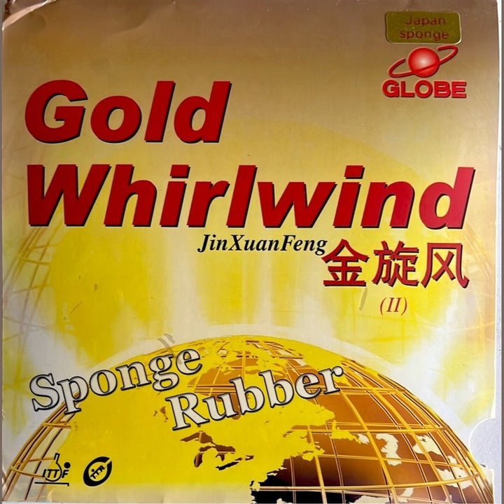 Globe Gold Whirlwind tables tennis rubber