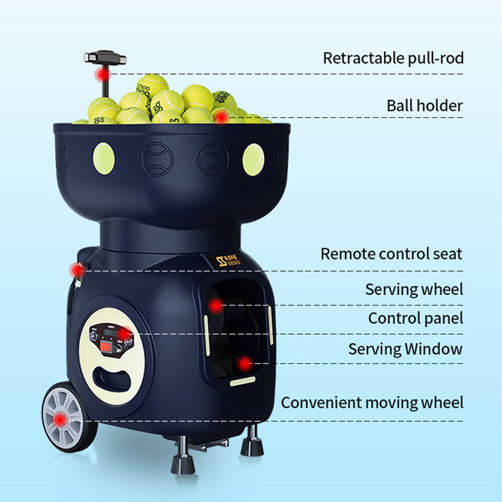 SIBOASI Automatic Tennis Ball Machine T5