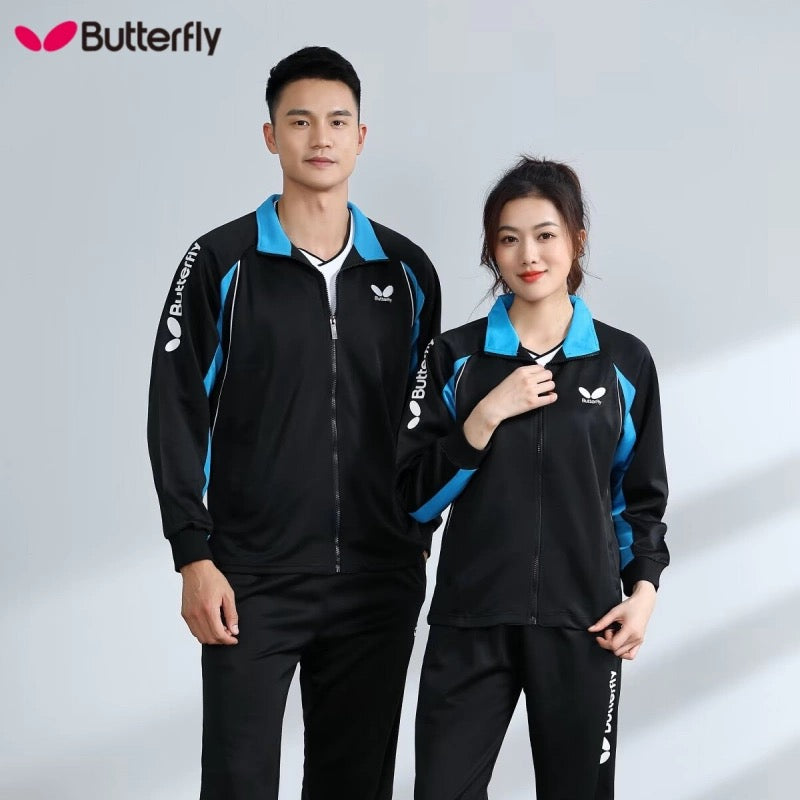 Butterfly Unisex Long-Sleeve Ping Pong Jacket & Sportswear Set WSW426