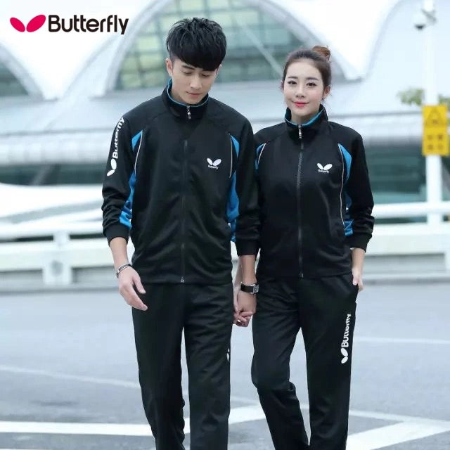 Butterfly Unisex Long-Sleeve Ping Pong Jacket & Sportswear Set WSW426